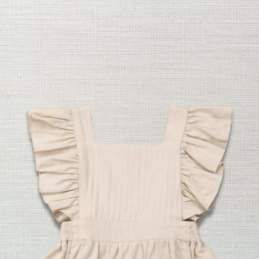 Oat Ruffle Dress