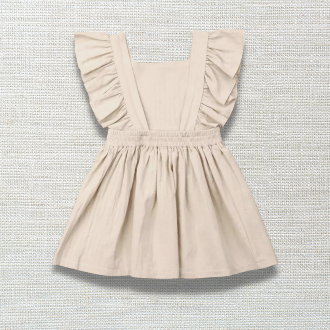 Oat Ruffle Dress